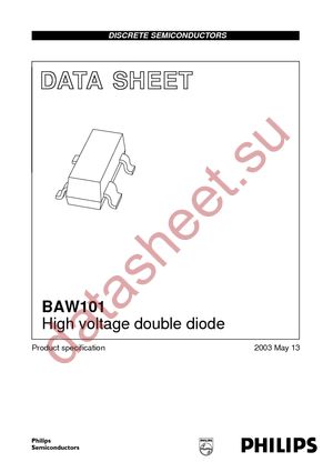BAW101 T/R datasheet  